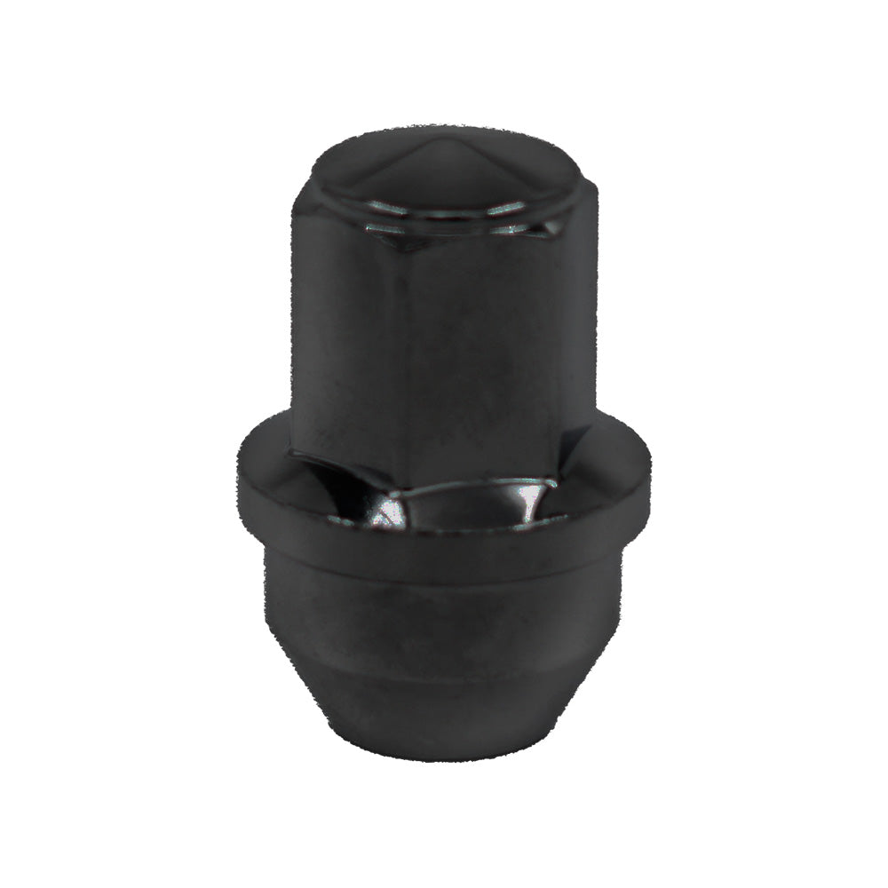 14x1.5 OE Style Lug Nut 21mm Hex 1.84" Black Fits Ford - West Coast Wheel Accessories WT60289B