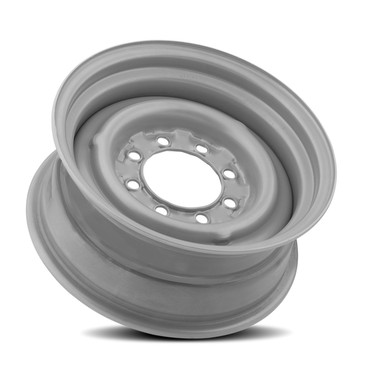 X-45304- Single Light Truck Steel Wheel, 16x6, 8x6.5, +.5" Offset