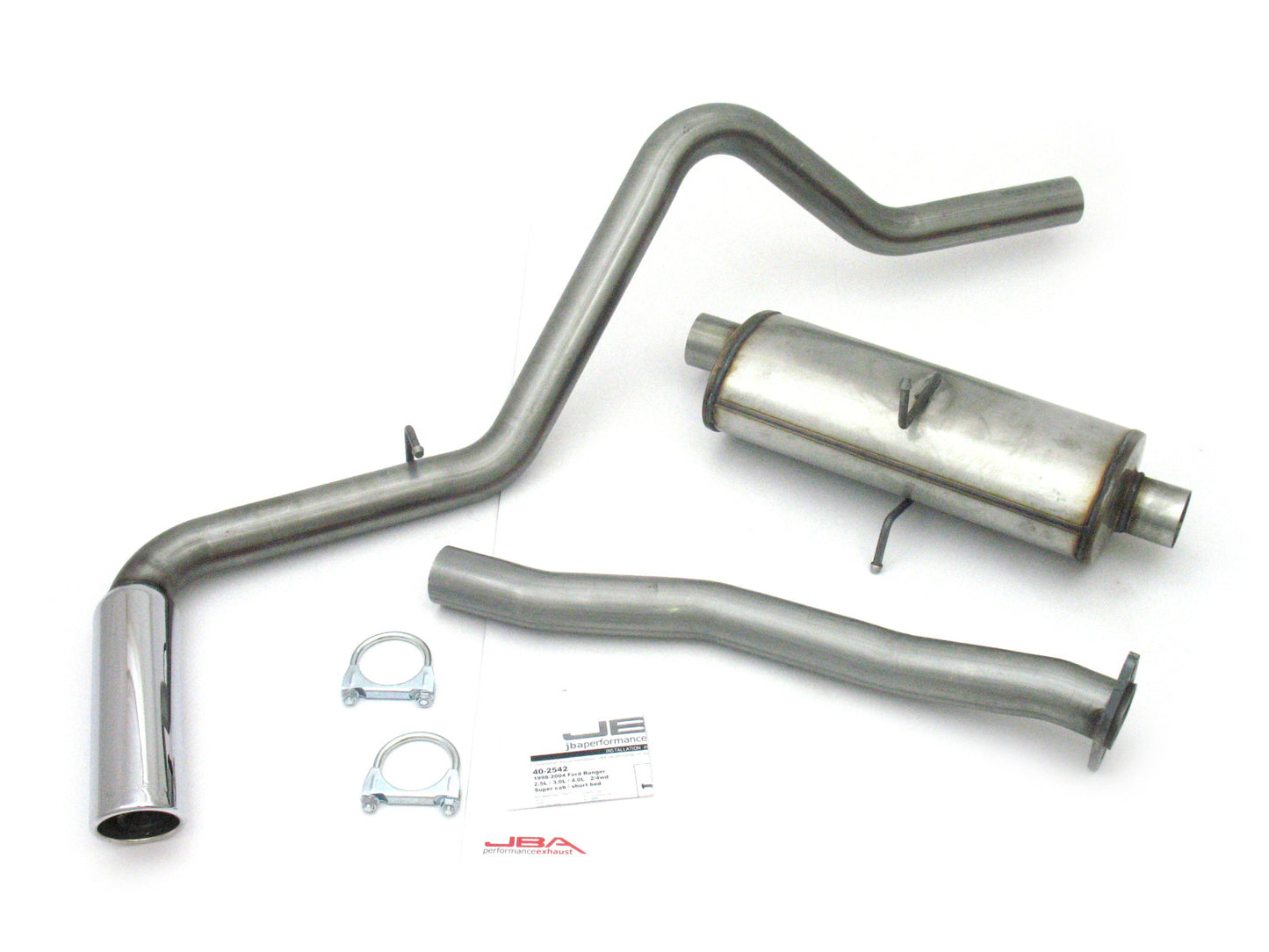 JBA 98-11 Ford Ranger Cat Back 409SS 40-2542