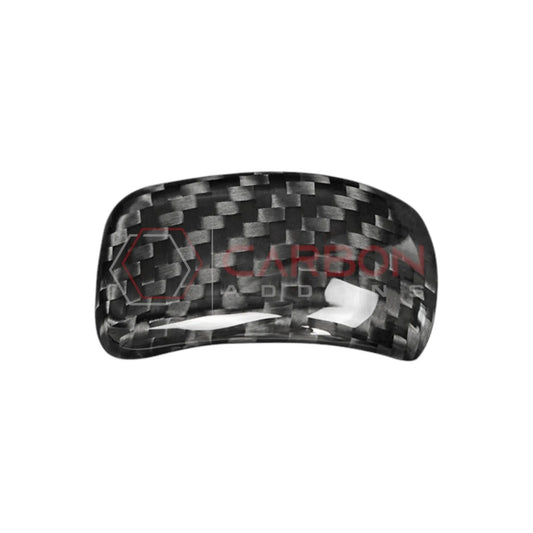 Real Carbon Fiber Shift Knob Trim Cover for 2024+ Ford Mustang