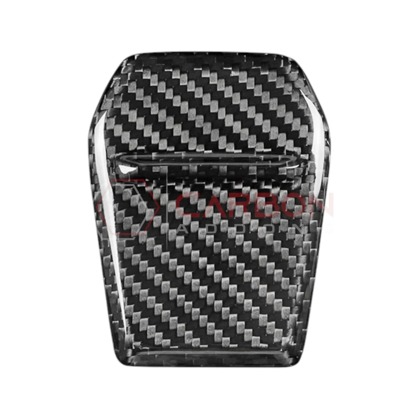 Real Carbon Fiber Seat Recliner Trim Covers for 2024+ Ford Mustang (2-Piece Set)