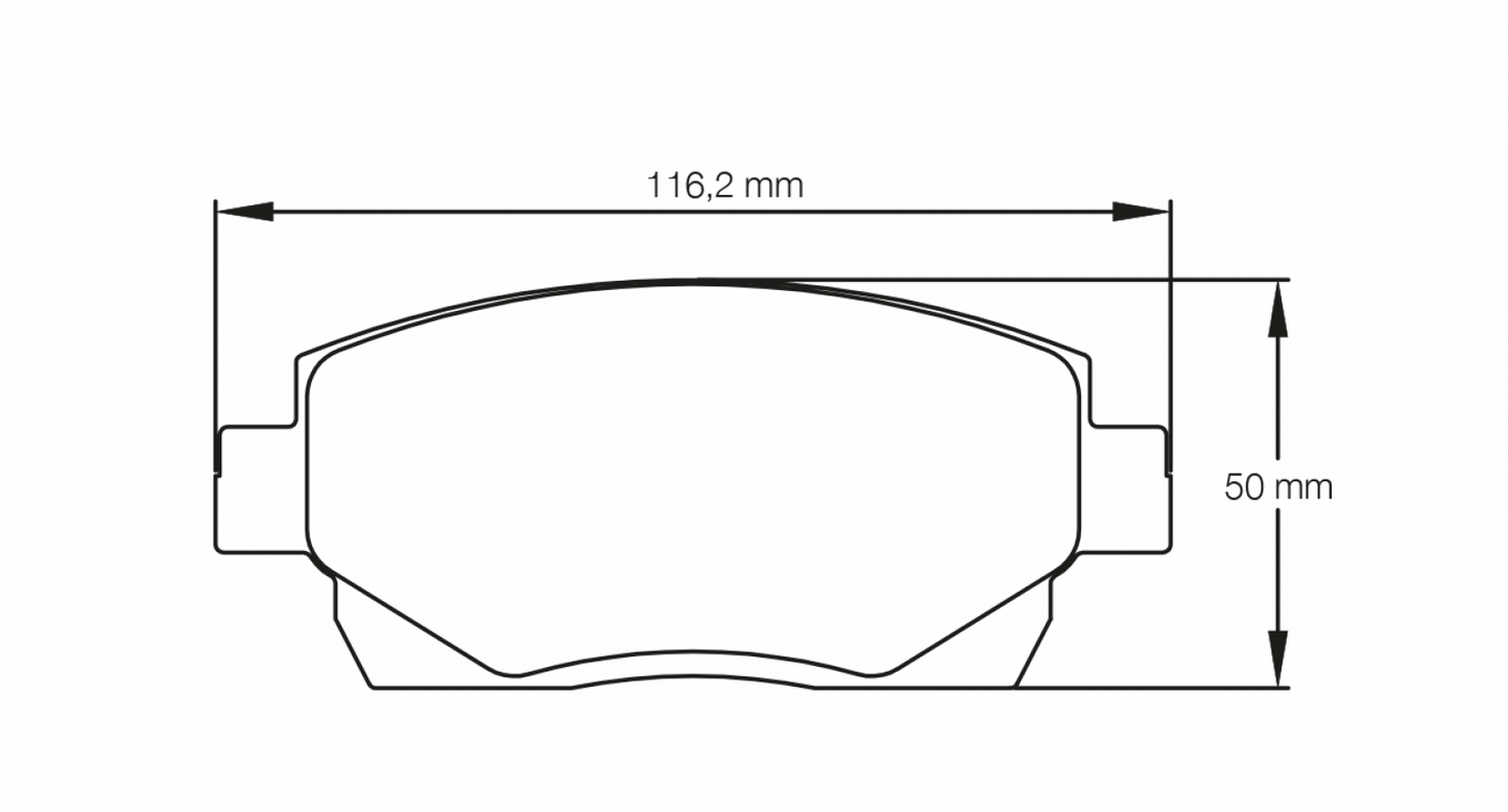 PAGID Racing Pagid Racing 8029 RSL29 Compound Brake Pads 8029-RSL29