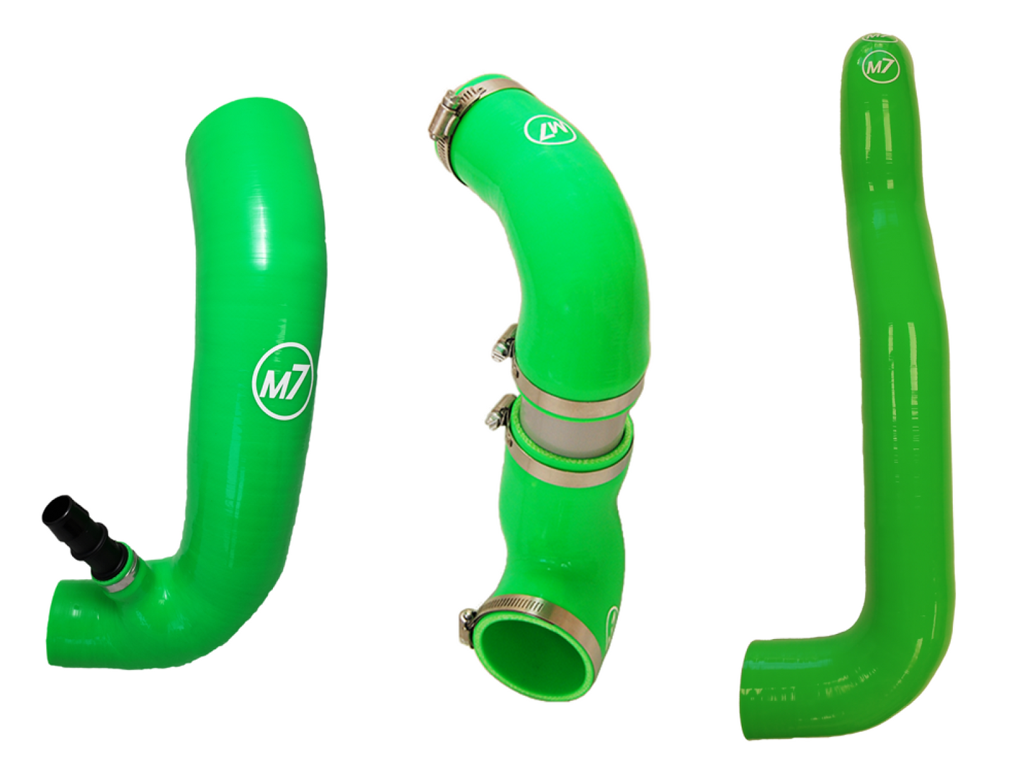 M7 Speed High Flow Intake & Intercooler Hose Kit Green M7 Speed MSP-56-318304-GJSC