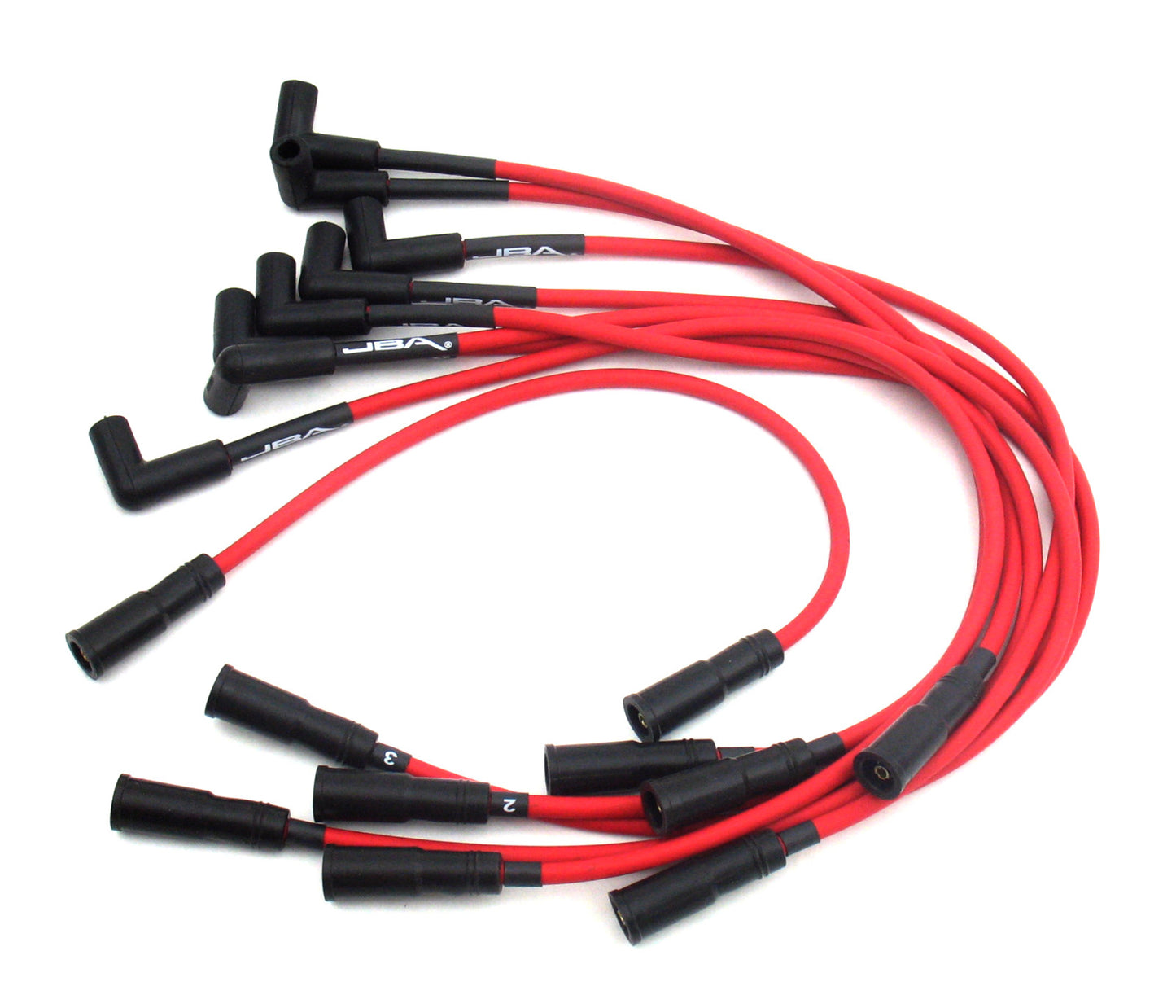 JBA 96-99 GM 5.0/5.7L Truck Red W0832