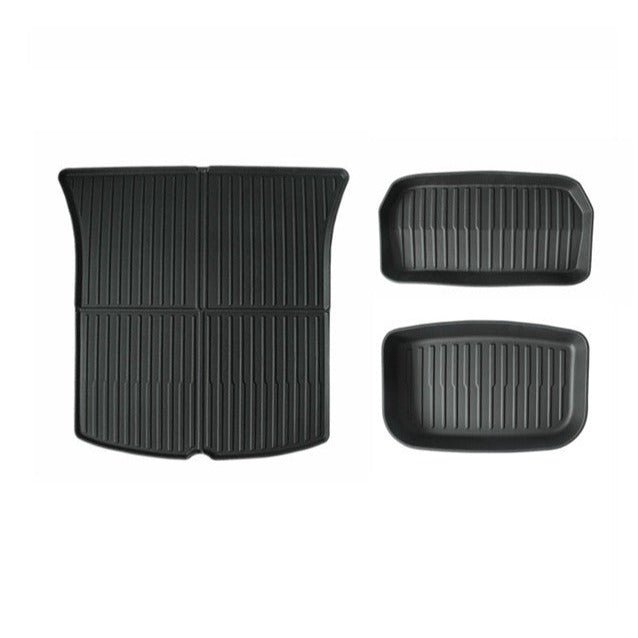 All Weather Front And Rear TPE Trunk Mat for Model Y | TESERY