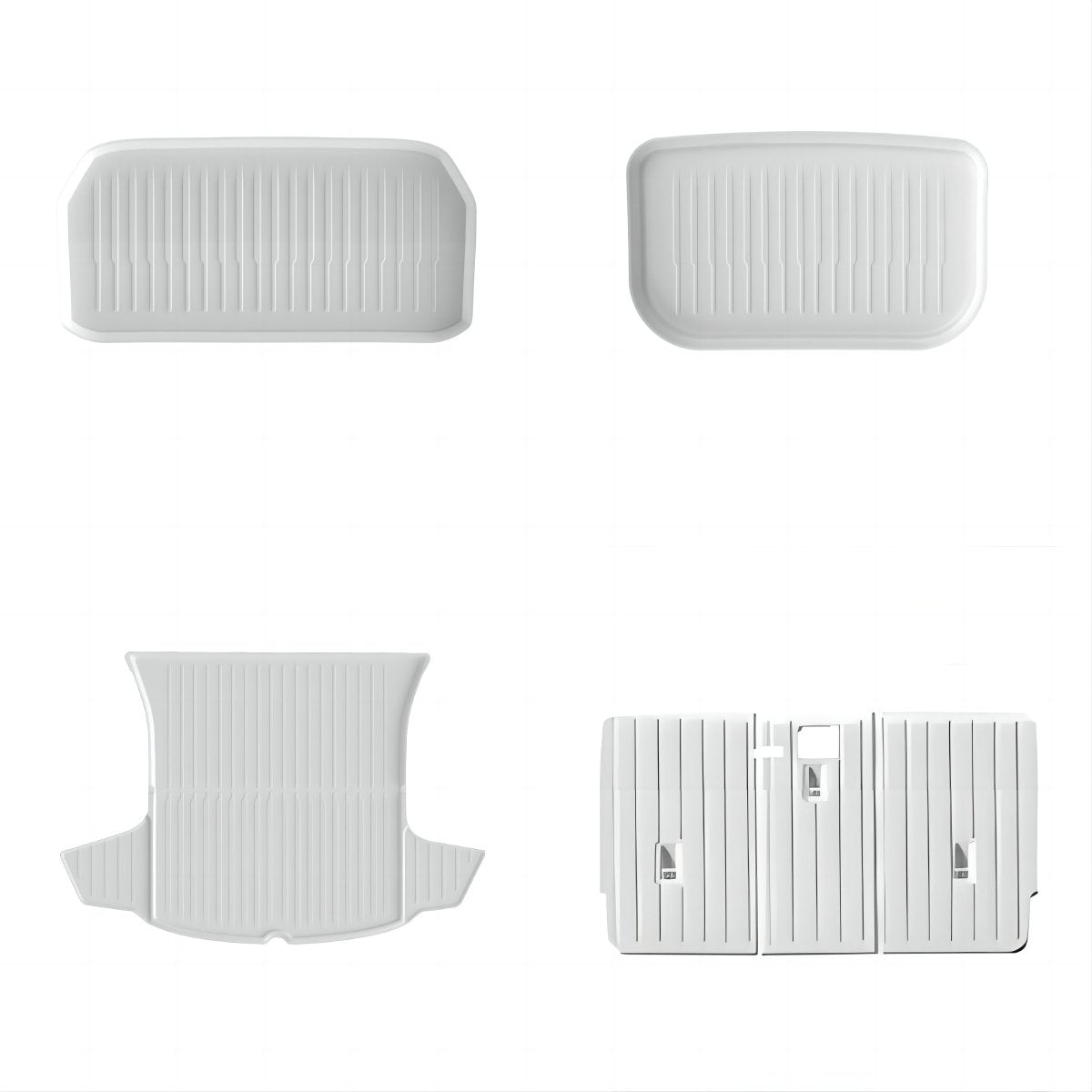 All Weather TPE Front Rear Trunk Mat for Tesla Model Y