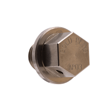 AP03 | GoldPlug | M12x1.25 | USA | Magnetic Drain Plug | Stainless | Fits all Toyota, Nissan, Lexus, Infiniti | SW03 Washer Included |