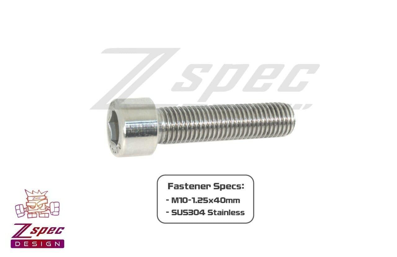 ZSPEC M10-1.25x40mm Fasteners, SHSC, Stainless SUS304, Per Each