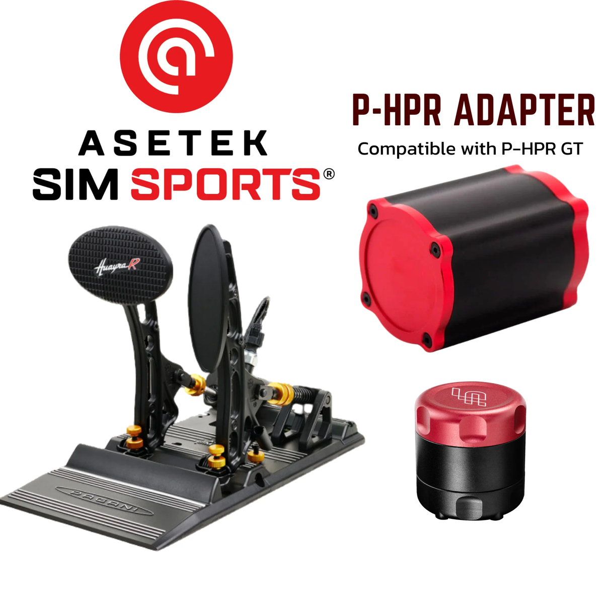 Asetek Pagani Pedal Simagic P-HPR Mount