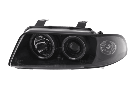 Audi A4 (B5 8D) Black Angel Eye Headlight Set (1995-1999)