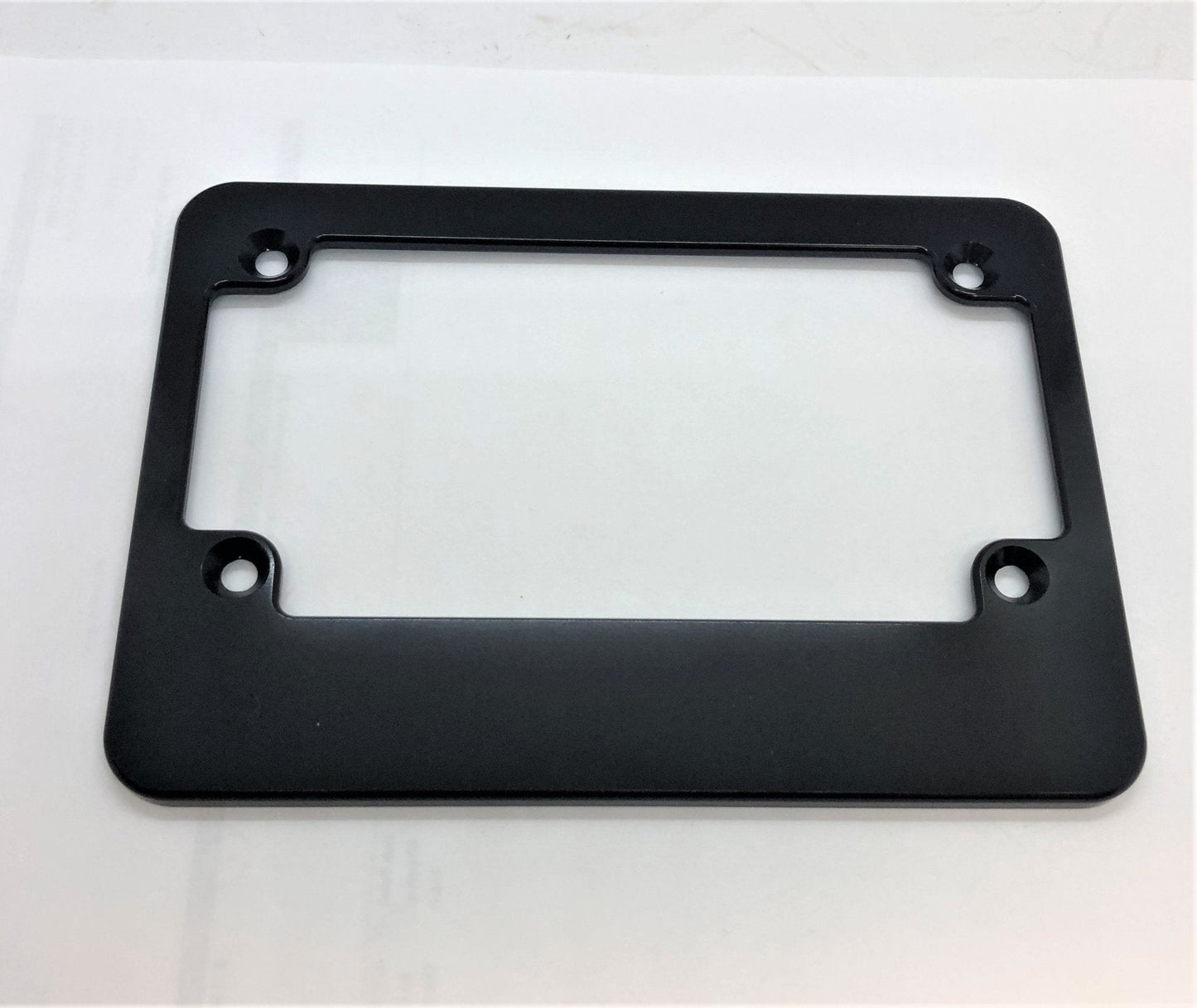 Billet Aluminum Motorcycle License Plate Frame