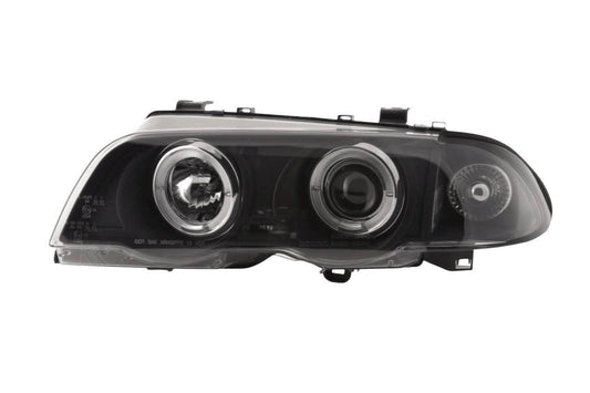 BMW 3-series E46 Sedan/Touring Black Angel Eyes Headlight Set (1998-2001)