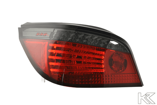 BMW 5-Series E60 Sedan Red/Smoke LED Taillights (2007-2009)
