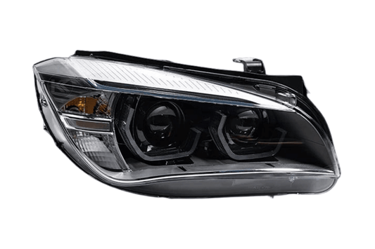 BMW E84 X1 Modern Style Angel Eye HID Bi-Xenon Headlights (2010 - 2015)