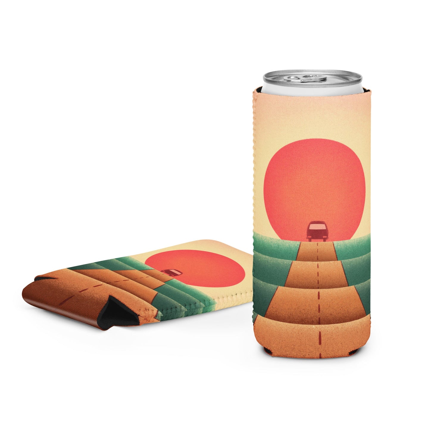 Sunset Road Can Coozie