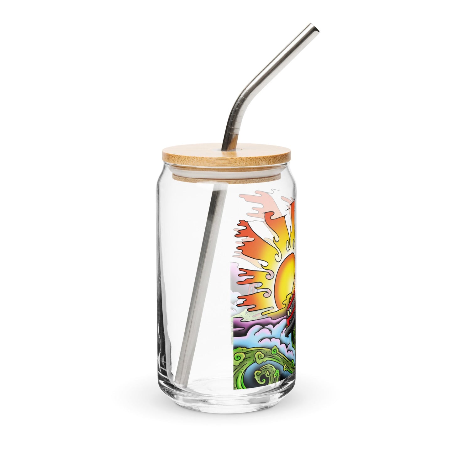 Van & Sun Pint Glass