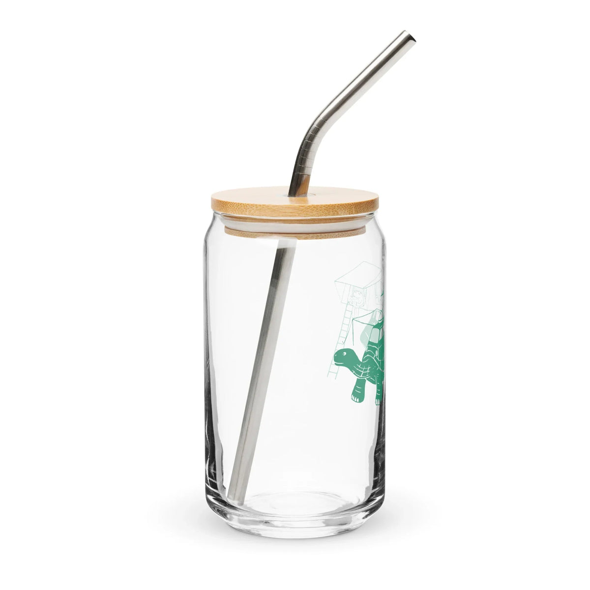 Tin-Top Turtle Pint Glass