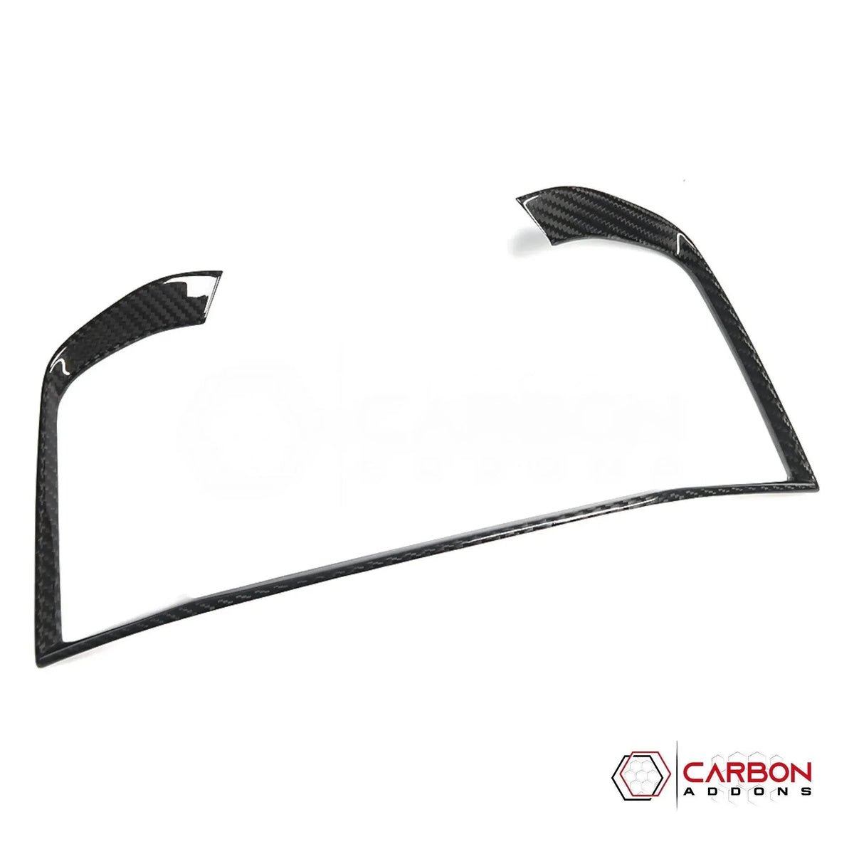 2019+ RAM 1500/TRX Interior Rear AC Vent Trim Hard Carbon Fiber Cover