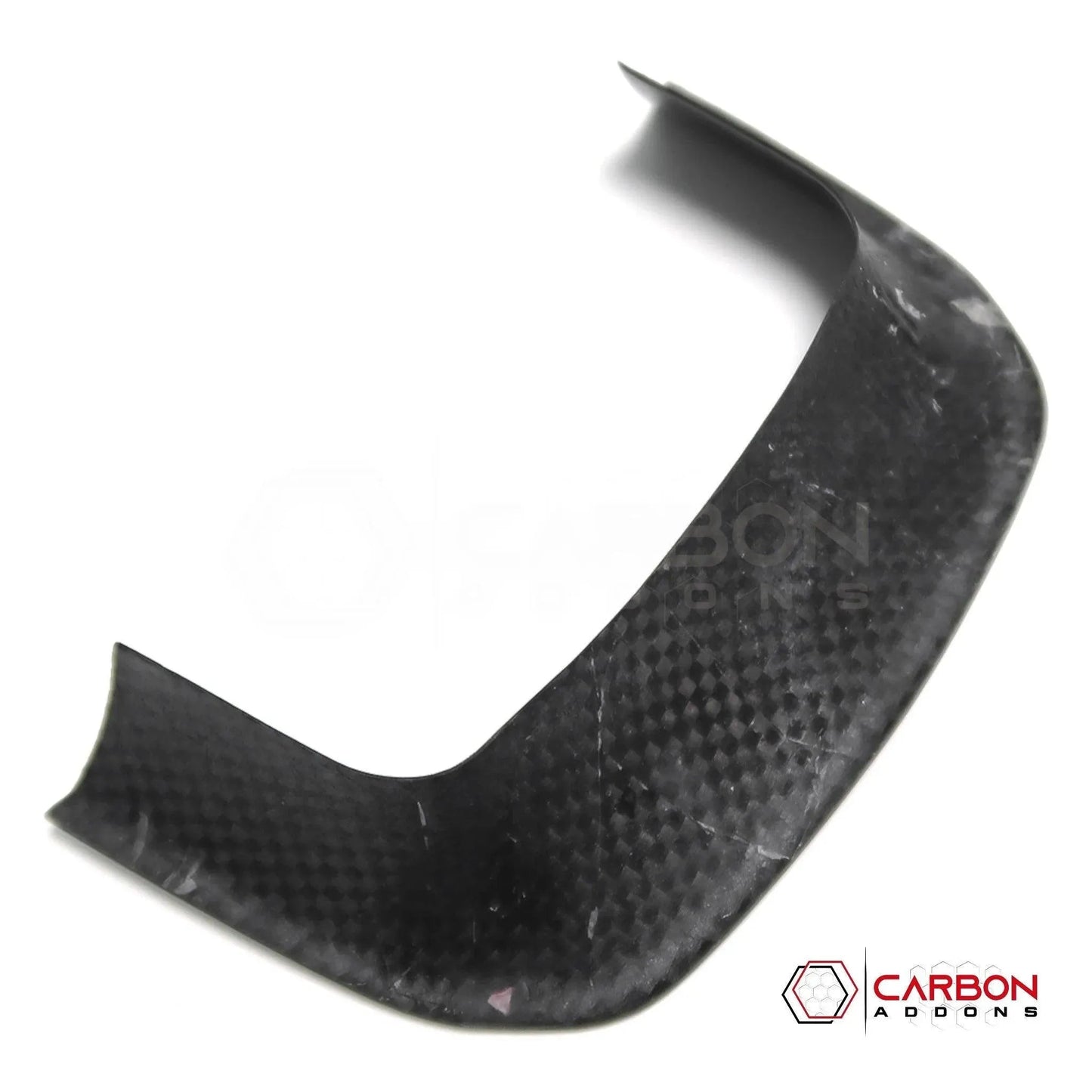 2019+ RAM 1500/TRX/RHO Steering Wheel Lower Trim Hard Carbon Fiber Cover
