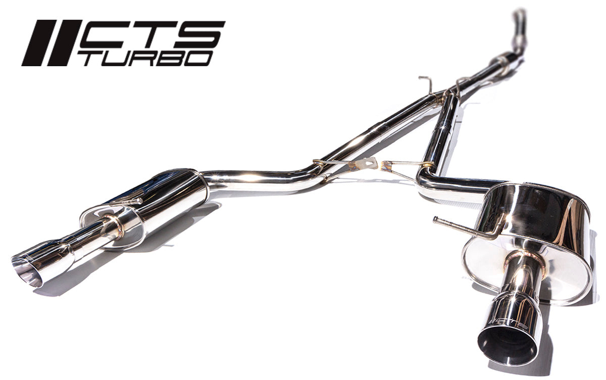 CTS Turbo B7 A4 2.0T CATBACK (manual transmission only) CTS-EXH-CB-0011