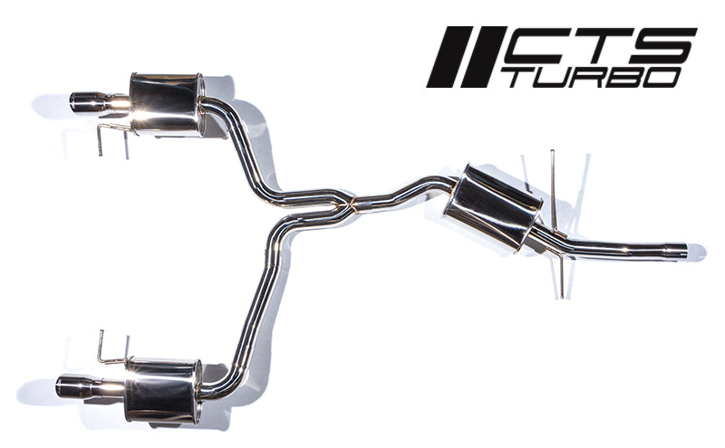 CTS Turbo B8 A4 2.0T DUAL EXHAUST (SEDAN/AVANT) CTS-EXH-CB-0013