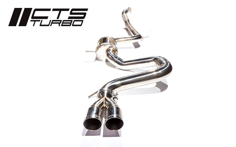 CTS Turbo VW MK5 GTI 3" Turbo-back Exhaust High-Flow Cat CTS-EXH-TB-0001-CAT