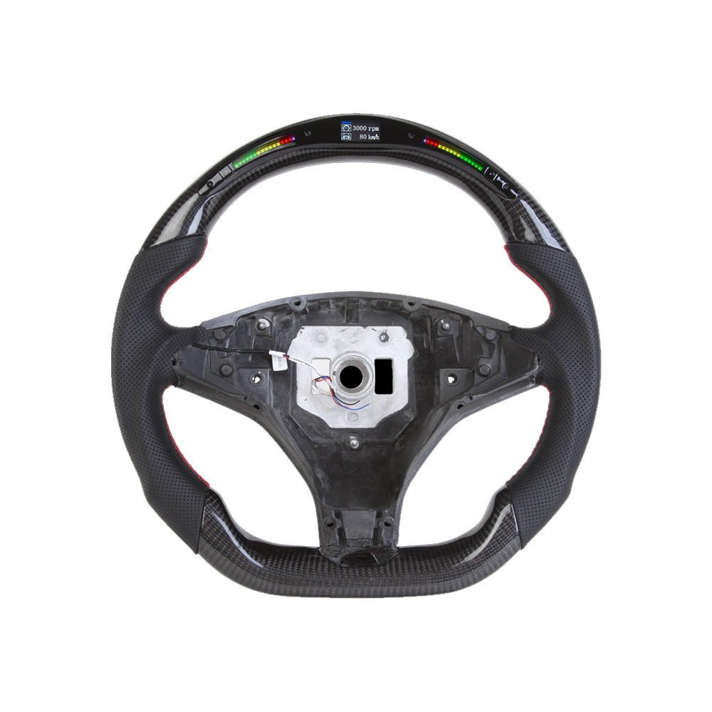 Custom Carbon Fiber Sport Steering Wheel for Tesla Model X/S 2016-2020【Style 14】