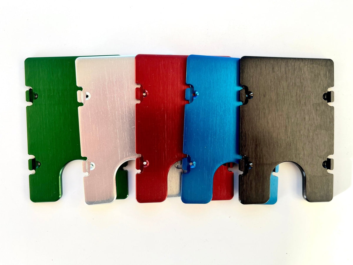 Standard Fluted - BilletVault Aluminum Wallet