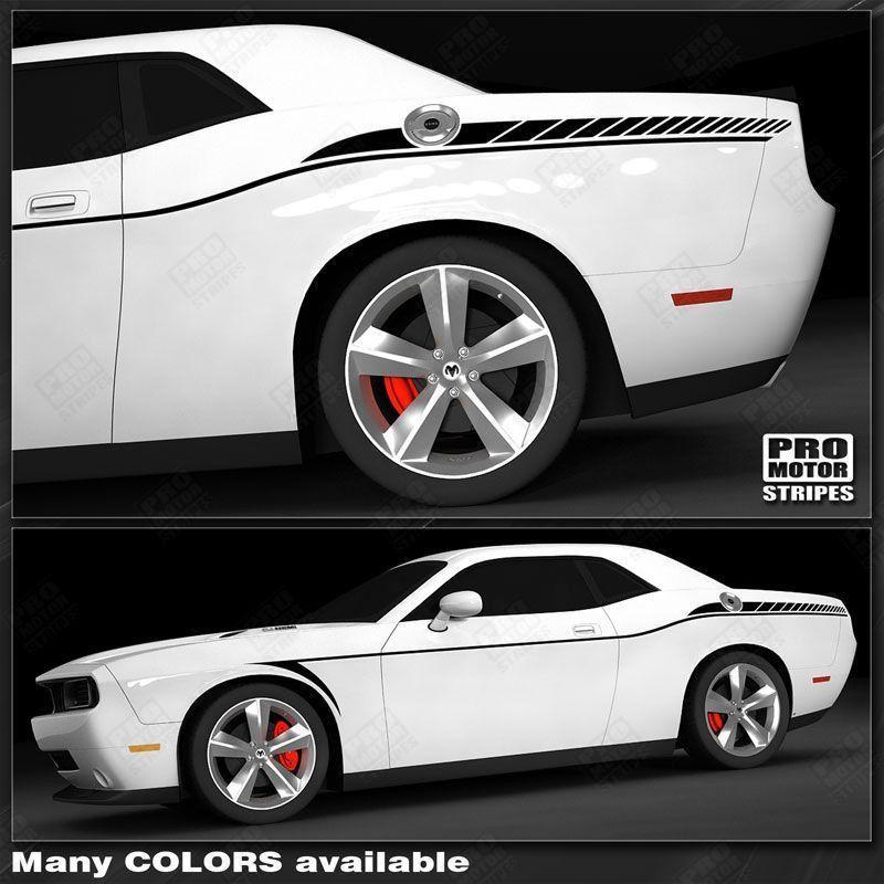 Dodge Challenger 2008-2023 Arrow Side Accent Stripes