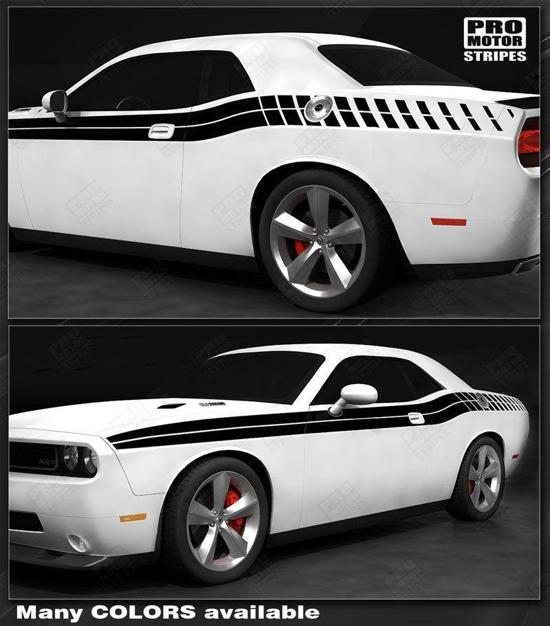 Dodge Challenger 2008-2023 Double Side & Strobe Stripes
