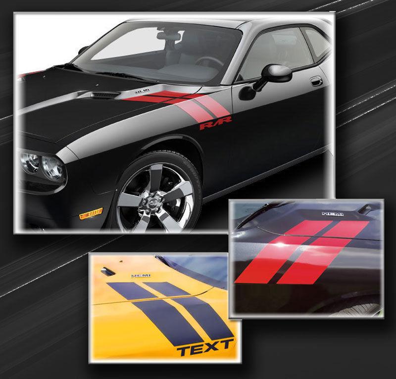 Dodge Challenger 2008-2023 Fender Hash Side Stripes