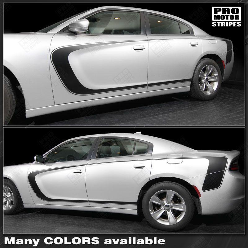 Dodge Charger 2011-2023 Front to Rear Side Accent Stripes