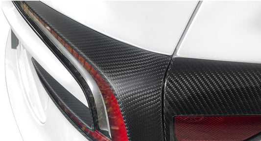 Dry Carbon Fiber Tail Light Cover for Tesla Model 3 Highland (2 pcs)