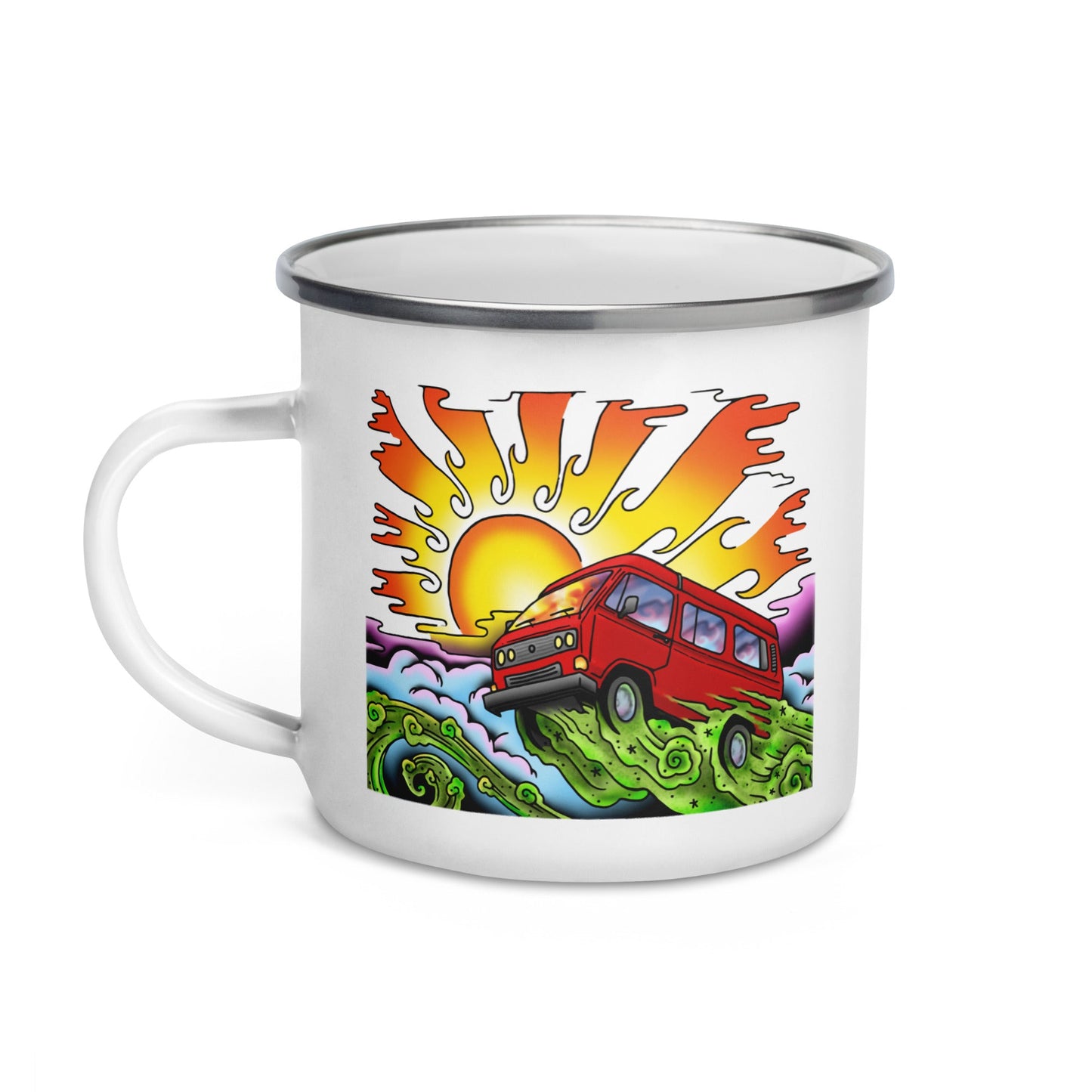 Van & Sun Enamel Mug