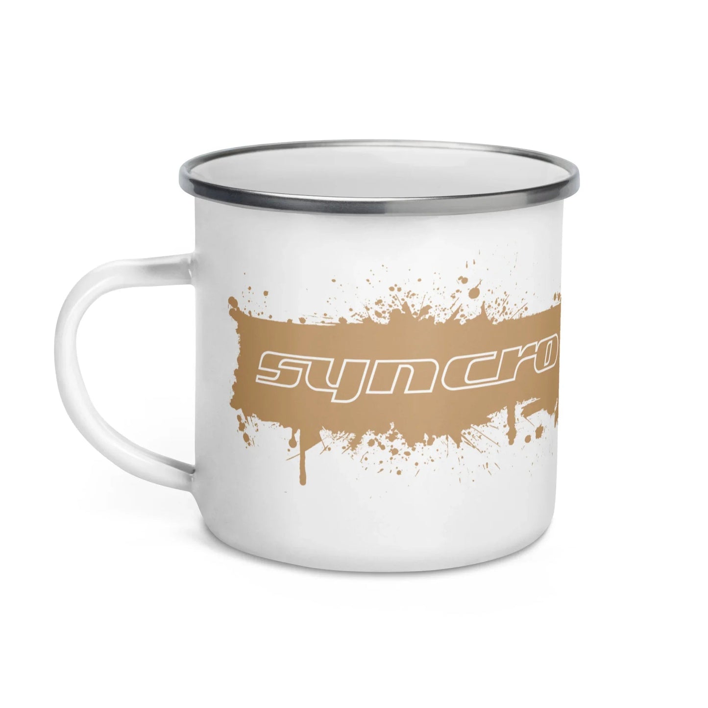 Syncro Splatter Enamel Mug