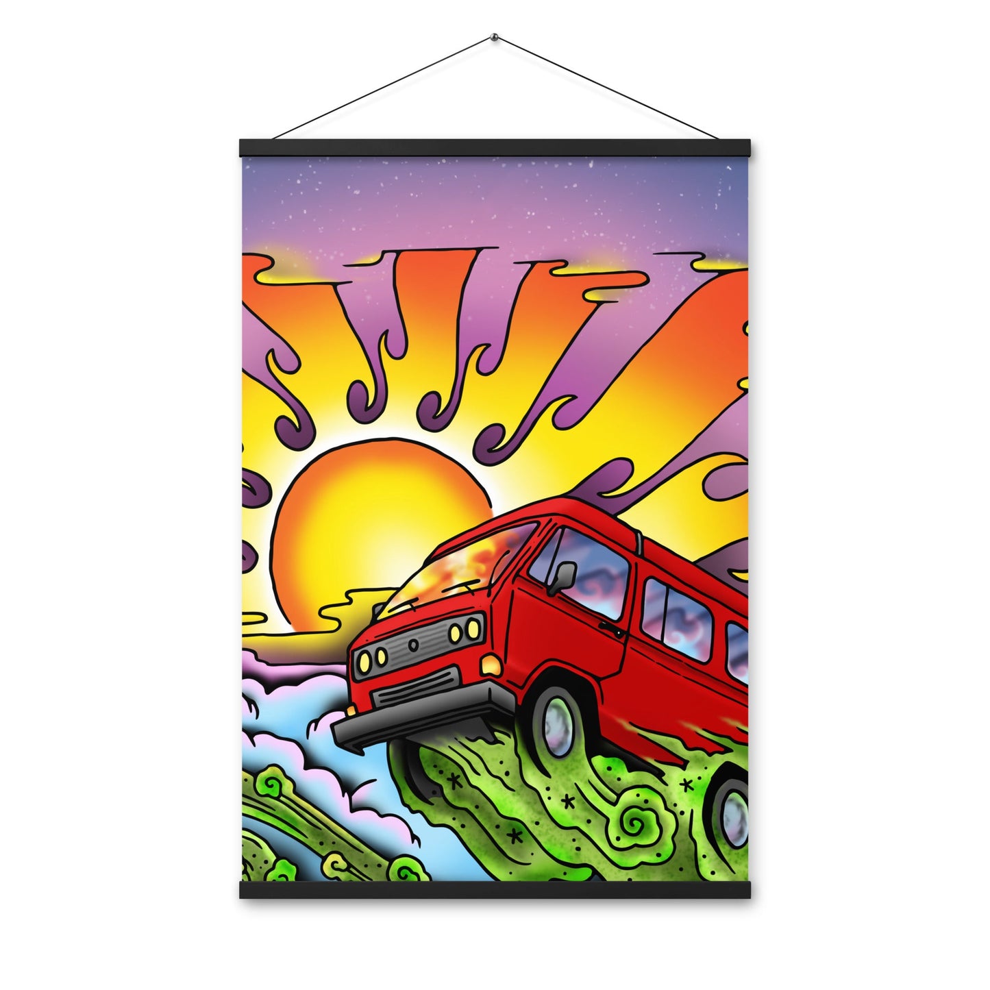 Van & Sun Hanging Wall Poster