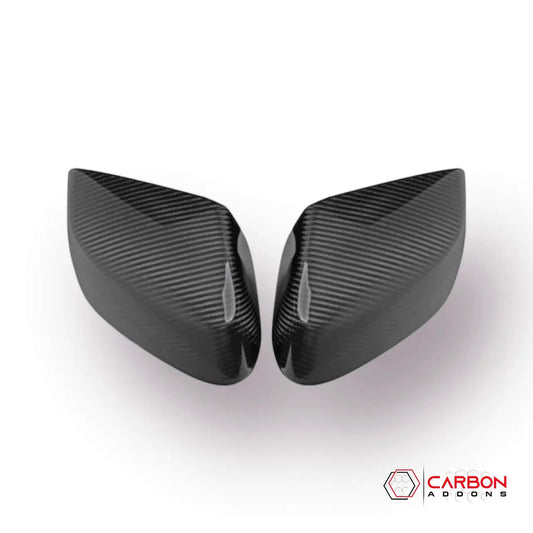 C8 Corvette Real Carbon Fiber Exterior Mirror Covers | Exterior Upgrade (2020–2026)