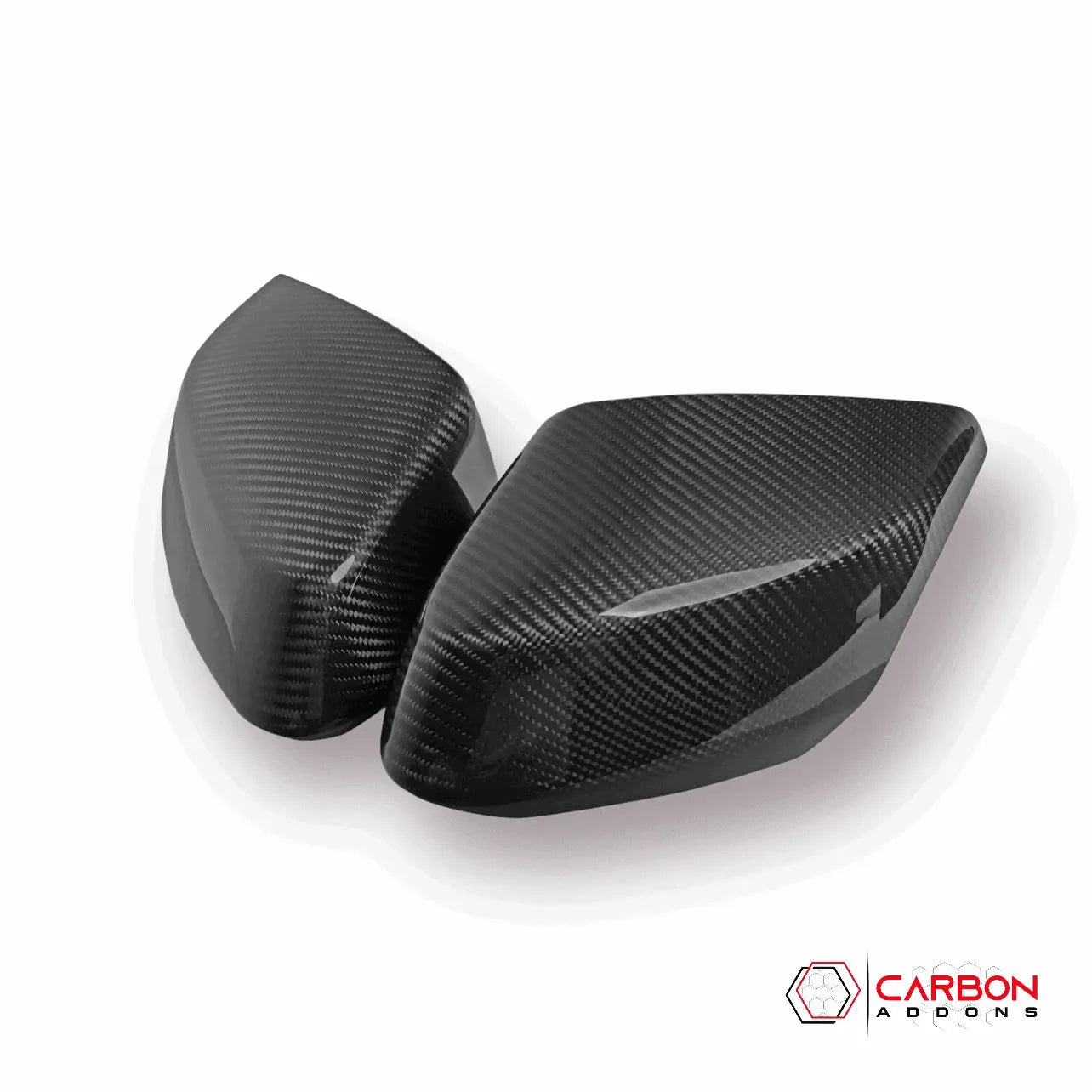 C8 Corvette Real Carbon Fiber Exterior Mirror Covers | Exterior Upgrade (2020–2026)