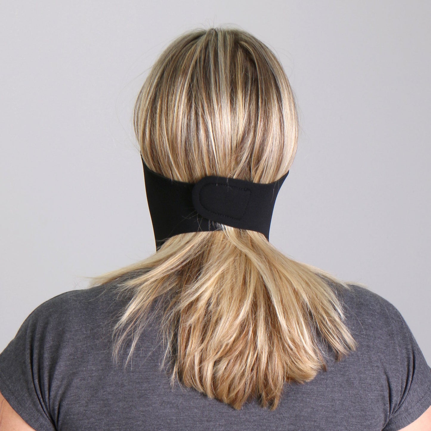 Hot Leathers FMB1001 Black Neoprene 1/2 Face Mask