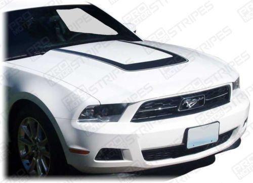 Ford Mustang 2005-2014 Hood Cowl Scoop Accent U-Stripe Decal