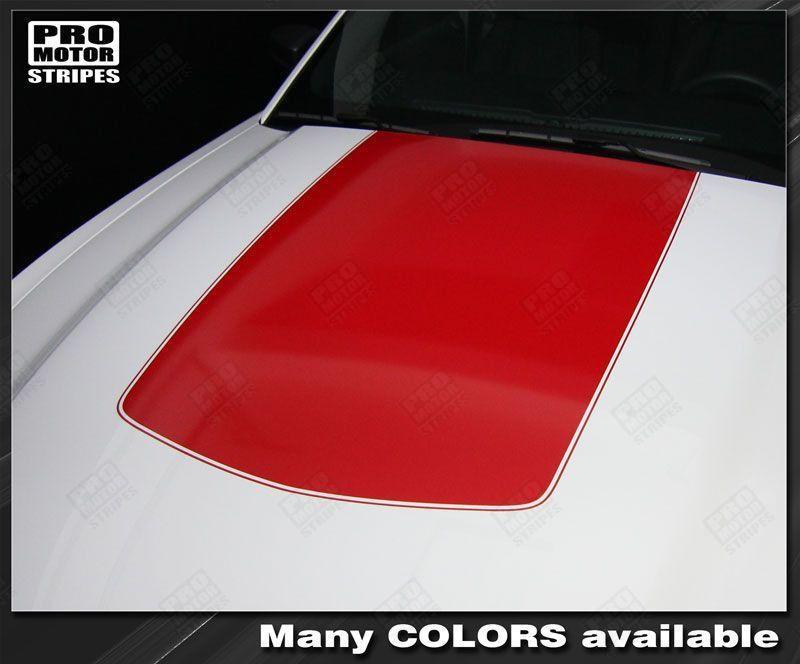 Ford Mustang 2005-2017 BOSS 302 Style Hood Stripe Decal