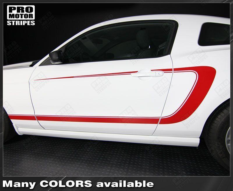 Ford Mustang 2005-2014 Side Accent C-Stripes