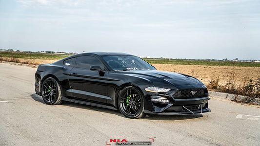 ford mustang s550 splitter lip ground effects kit