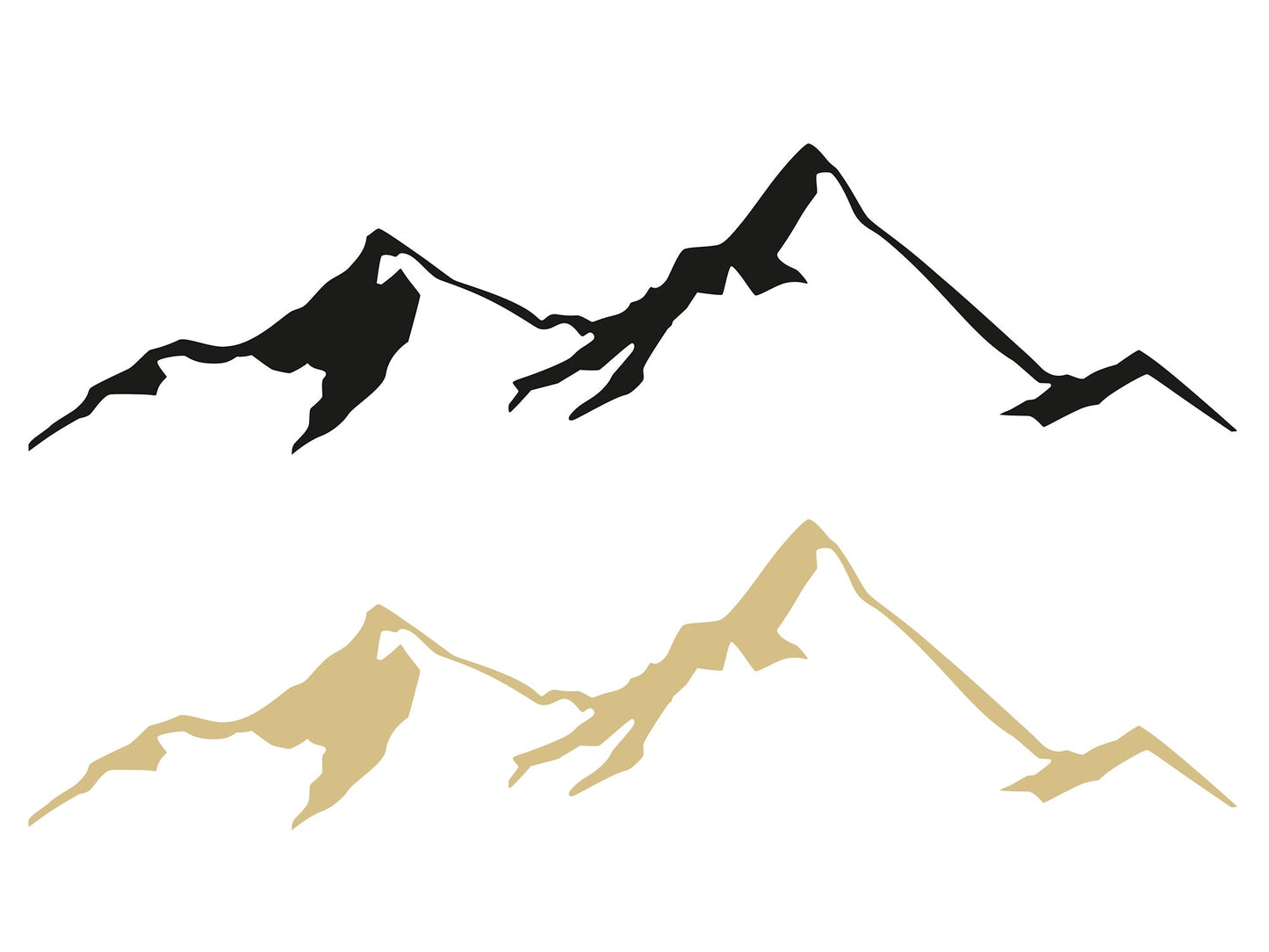 Scenic Vinyl Decals (Mountain/Desert/Forest)