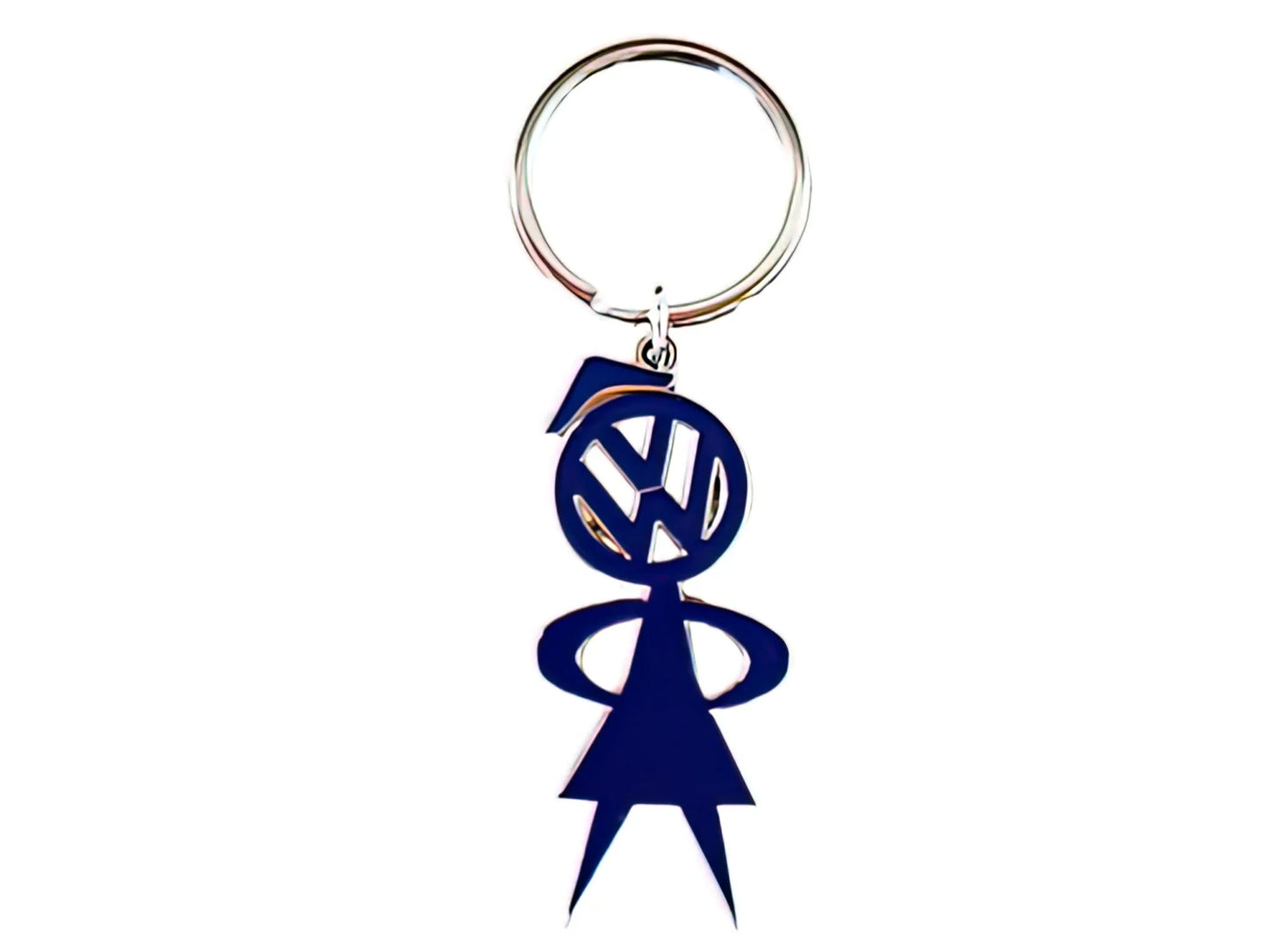 Genuine VW Keychain Woman