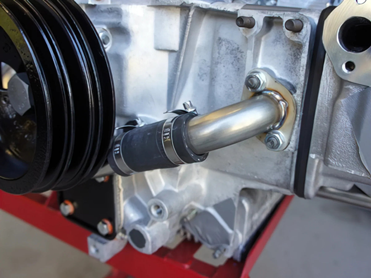 Stainless Coolant Elbow Pipe
