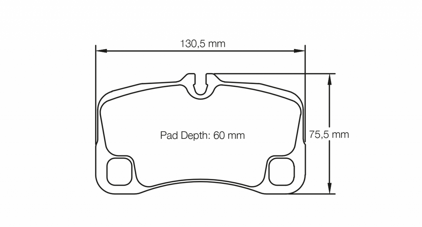 PAGID Racing Pagid Racing 8008 RST3 Compound Brake Pads 8008-RST3
