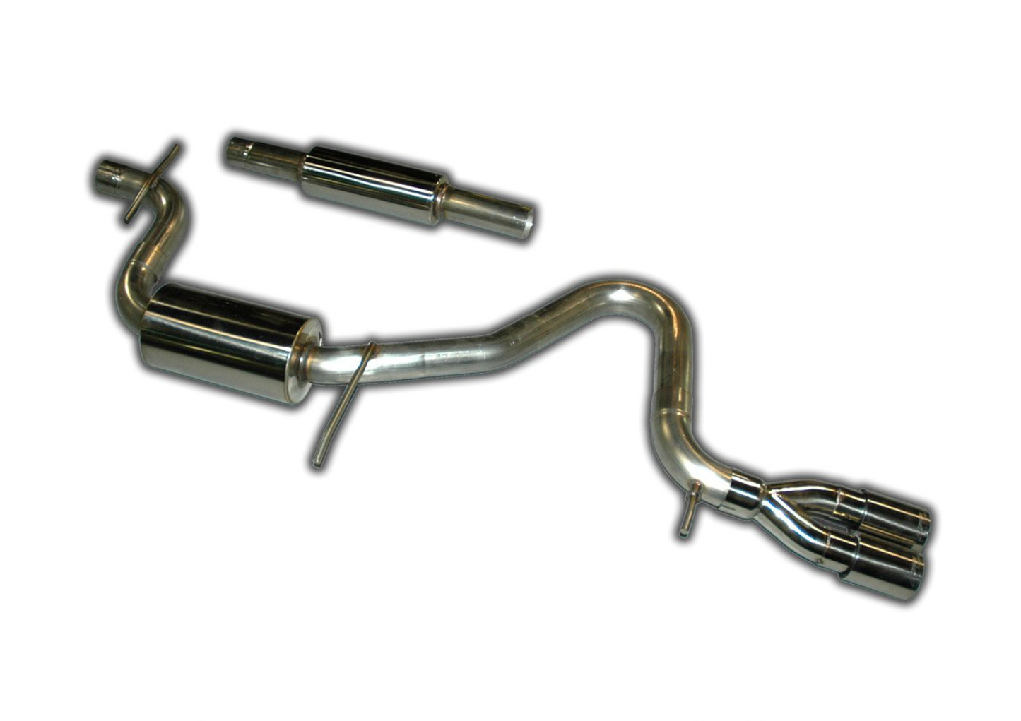 AWE Tuning Performance Cat-back Exhaust for Golf / Rabbit 2.5L - Chrome 3010-22020