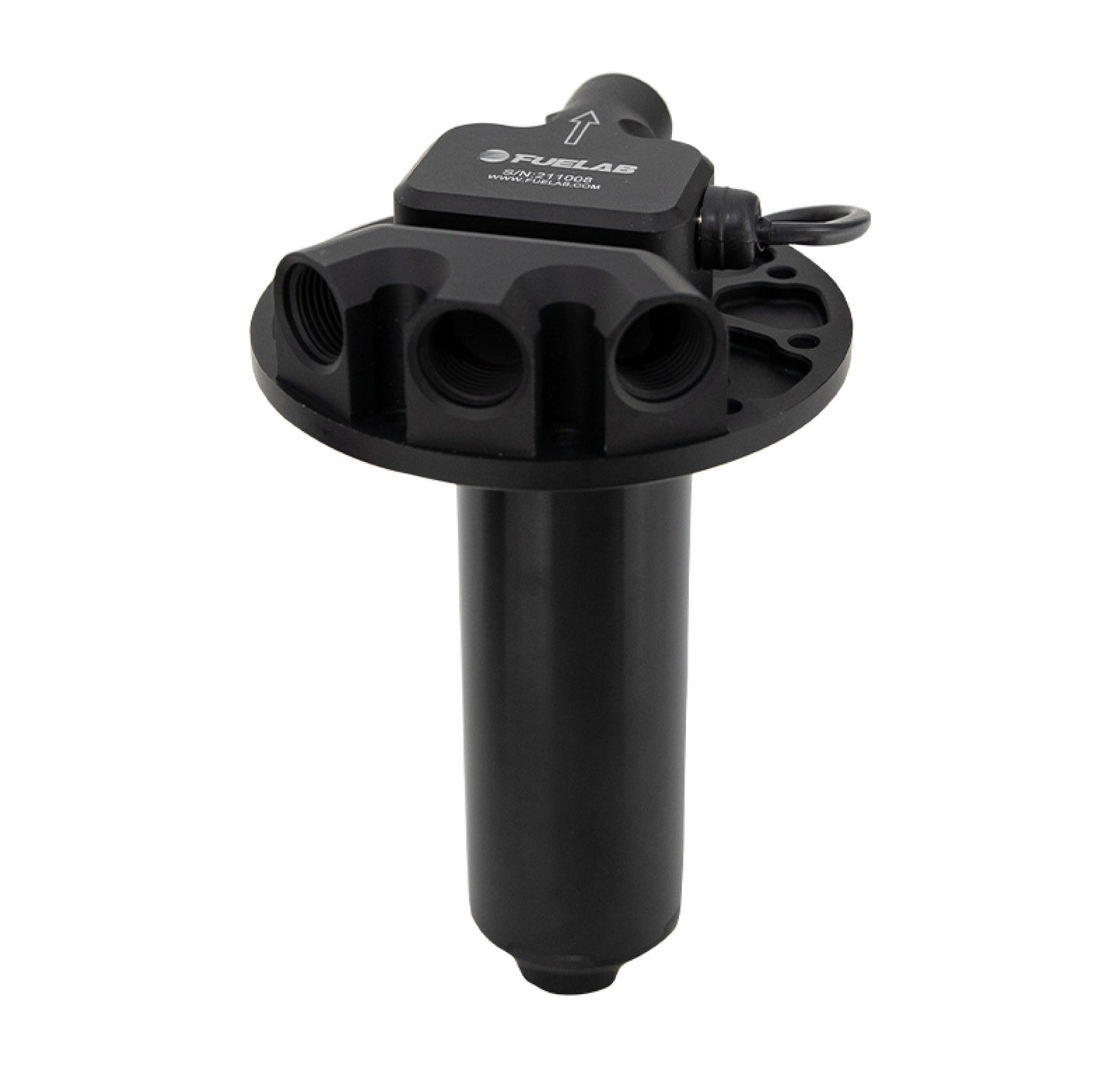 Fuelab 93904 H/E Series 1500 HP SAE Plate Mount Brushless Screw Pump, 600lph