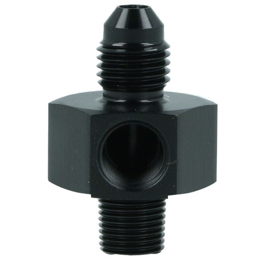Thread Adapter -AN Male to Male with NPT Sensor Port